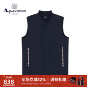 Aquascutum 休闲背心马甲外套Q4847EI011 男士 雅格狮丹秋冬季 新款