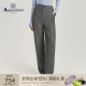 气质 女士商务休闲百搭通勤直筒西裤 Aquascutum 雅格狮丹秋冬新品