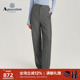Aquascutum 气质 雅格狮丹秋冬新品 女士商务休闲百搭通勤直筒西裤