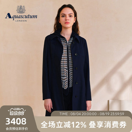【100%绵羊毛】女士毛呢大衣外套