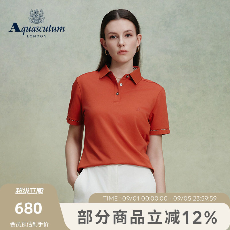 【雅格狮丹】女商务休闲Polo衫图片