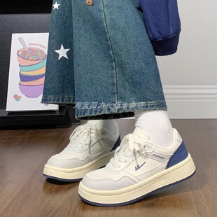 回力小白鞋女款2026新款春季厚底小众板鞋子百搭学生休闲运动女鞋