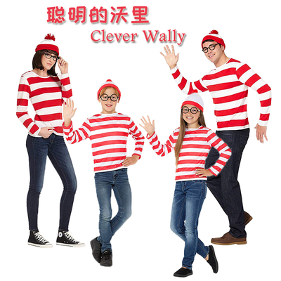 万圣节成人儿童聪明的沃里短裙