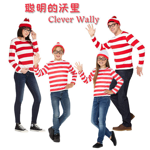 万圣节成人儿童聪明的沃里短裙