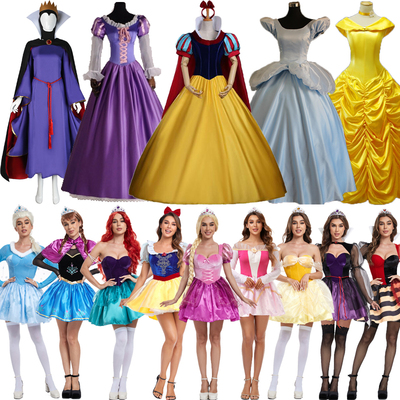 万圣节成人COS冰雪奇缘爱莎安娜长发碧琪迪士尼白雪公主恶毒皇后