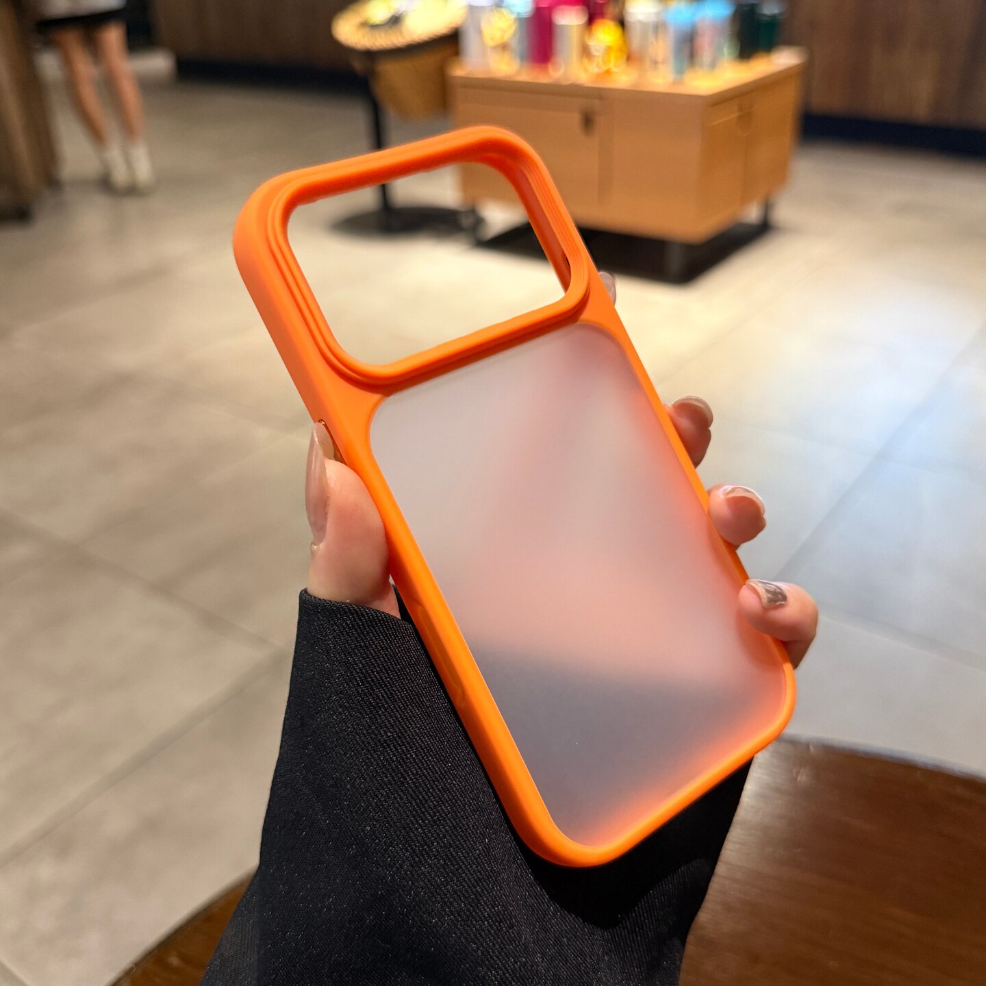 适用苹果17promax手机壳iphone17新款16pro半透明磨砂星宇橙色Air超薄肤感防指纹15简约高级14PM情侣保护套女