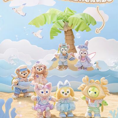 上海迪士尼乐园正品代购25夏日海洋系列玲娜贝儿星黛露可琦安挂件