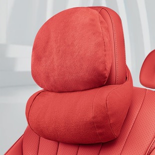 适用于奔驰头枕e300l靠枕颈枕e汽车glc车用gle350专用c护颈枕腰靠