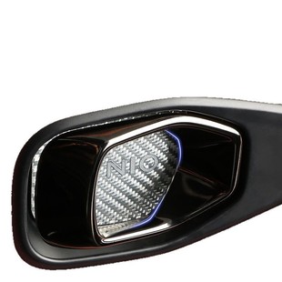 蔚来ES6 饰ET7ET5门腕拉手防刮贴片 ES8碳纤维内门碗拉手贴EC6改装