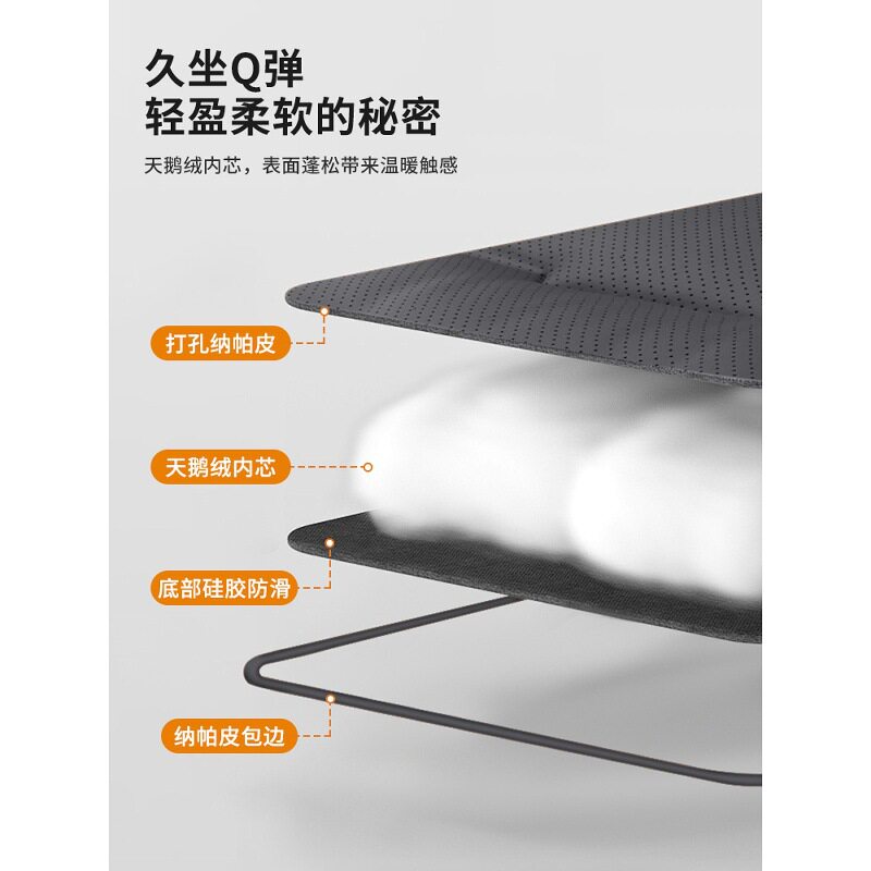 汽车坐垫奔驰宝马奥迪理想专用座椅垫腰靠打孔透气通用内饰一体式