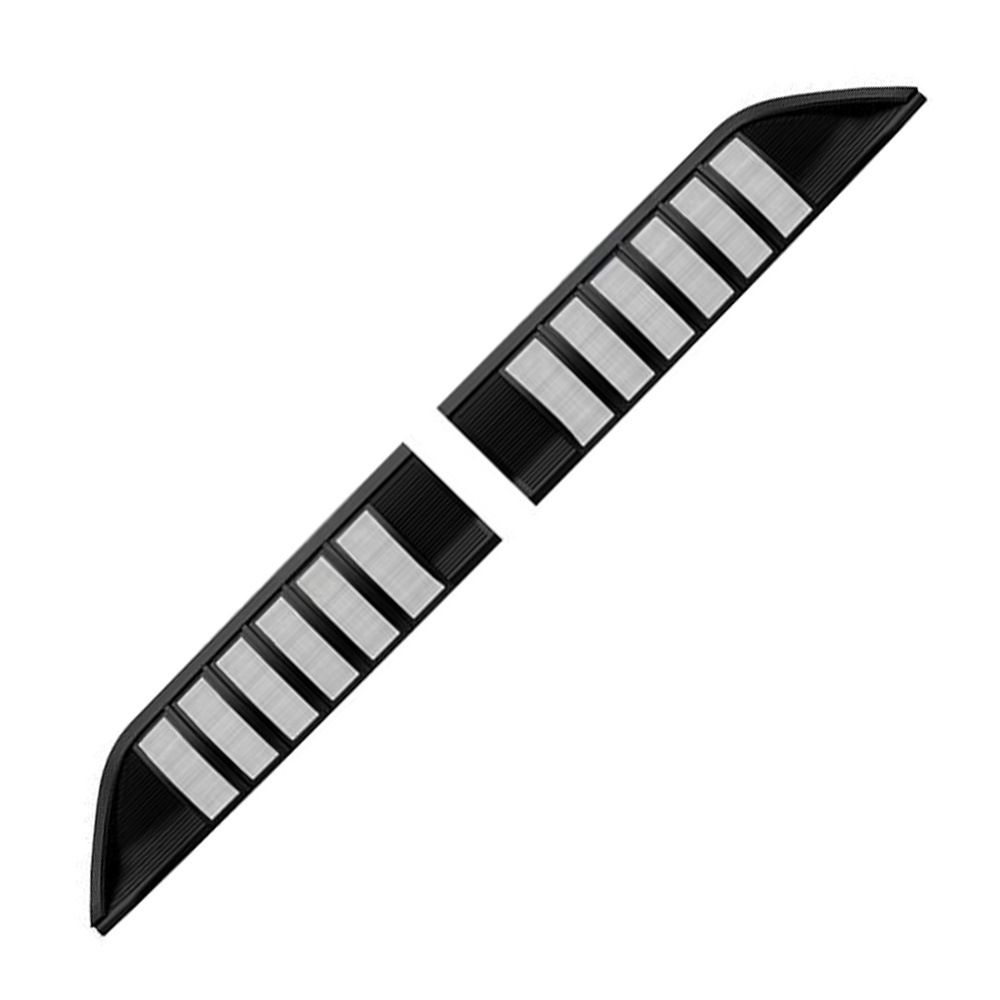 适用极氪25款007GT防虫网水箱防护网卡扣安装免拆改装汽车用品