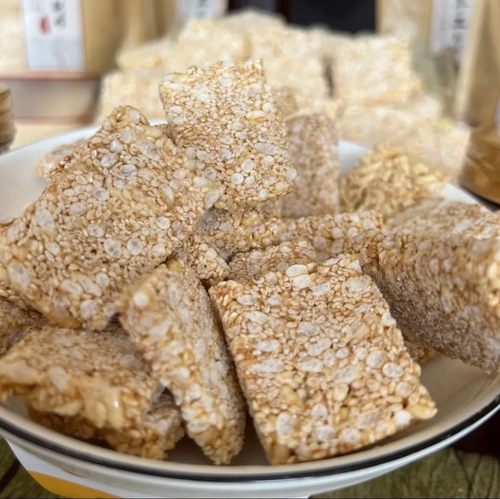湖北仙桃特产麦芽糖炒米糖