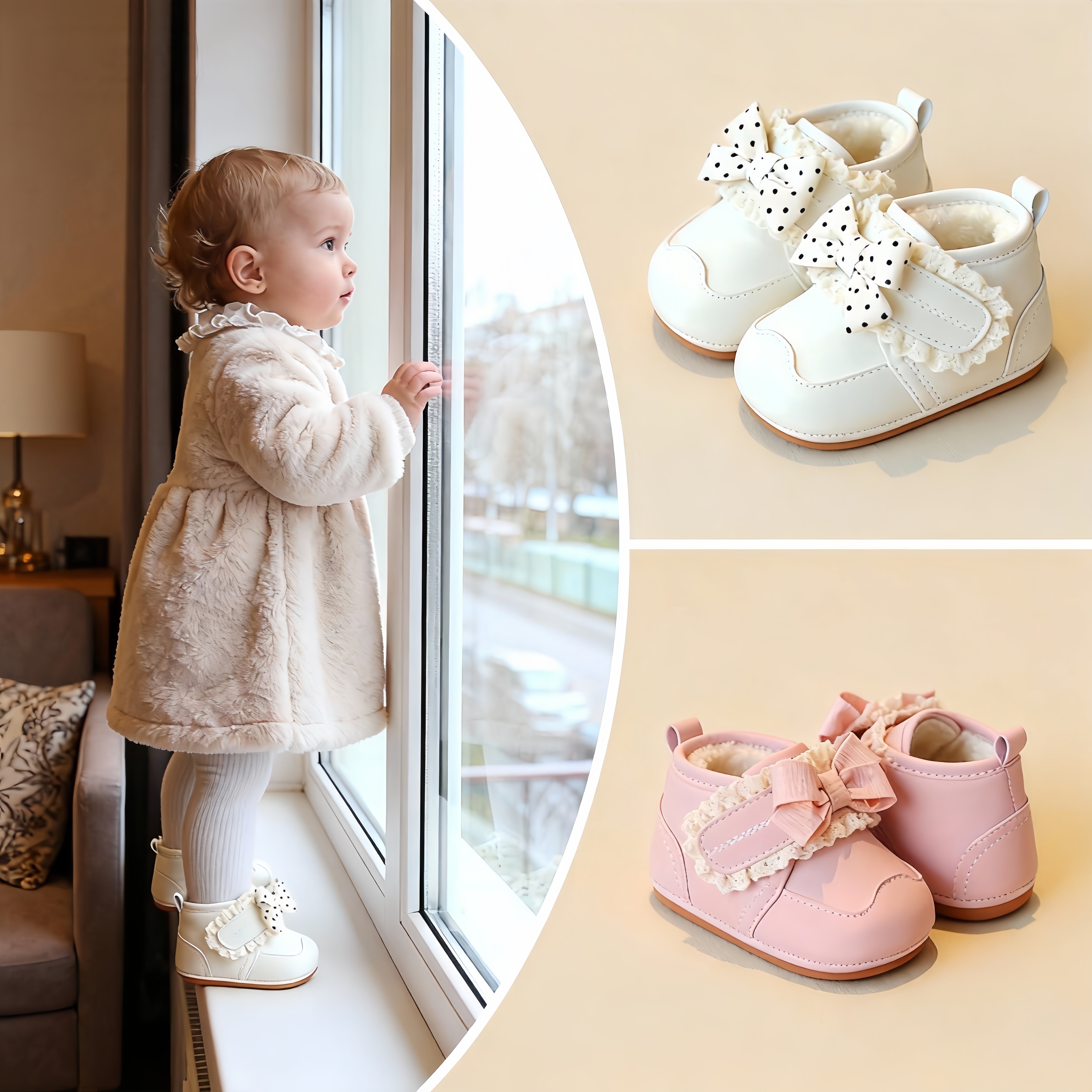 冬季婴幼儿鞋子软底0-12个月女宝宝学步鞋防滑婴幼儿加绒加厚棉鞋,童鞋/婴儿鞋/亲子鞋,学步鞋,淘宝优惠券,粉丝福利购,淘宝优惠卷