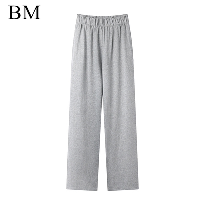 Brandy Girl美式复古阔腿宽松百搭泫雅风bm运动裤卫裤女休闲裤