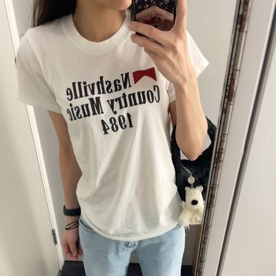 bm欧阳娜娜同款T恤短袖