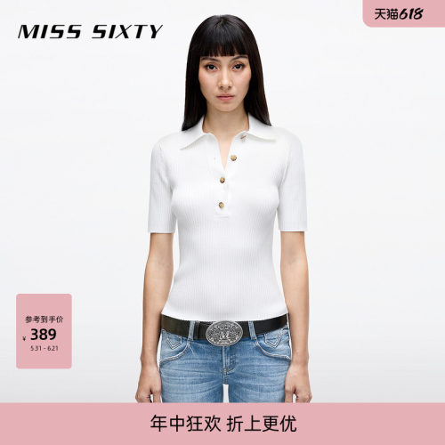 MissSixty含桑蚕丝针织衫