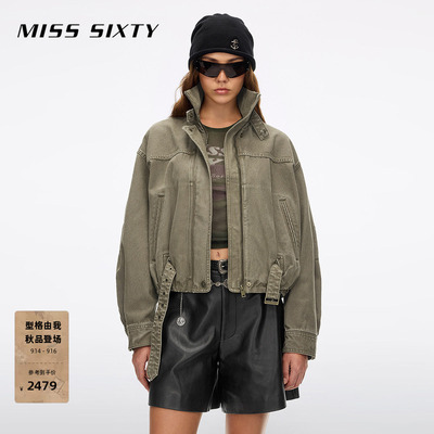 MissSixty做旧牛仔外套