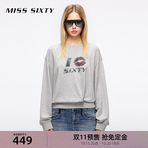 MissSixty圆领印花卫衣