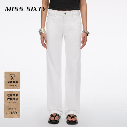 MissSixty直筒牛仔裤