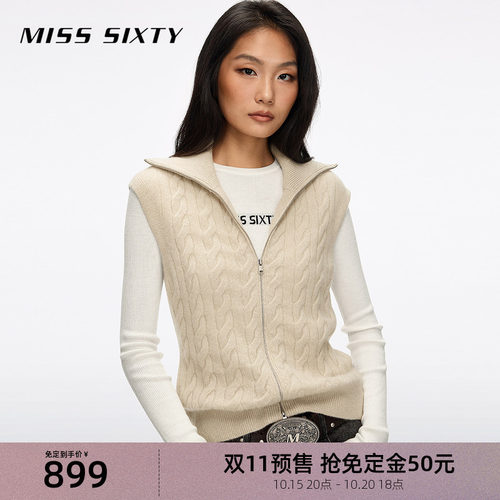 MissSixty无袖针织背心