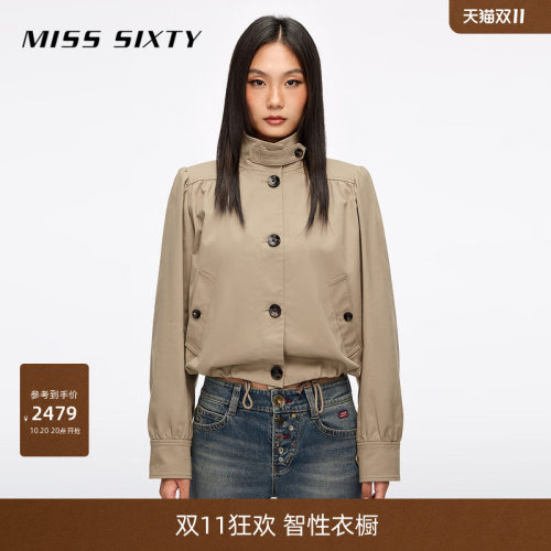 MissSixty立领风衣夹克