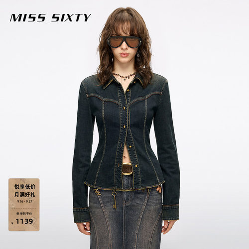 MissSixty复古牛仔衬衫