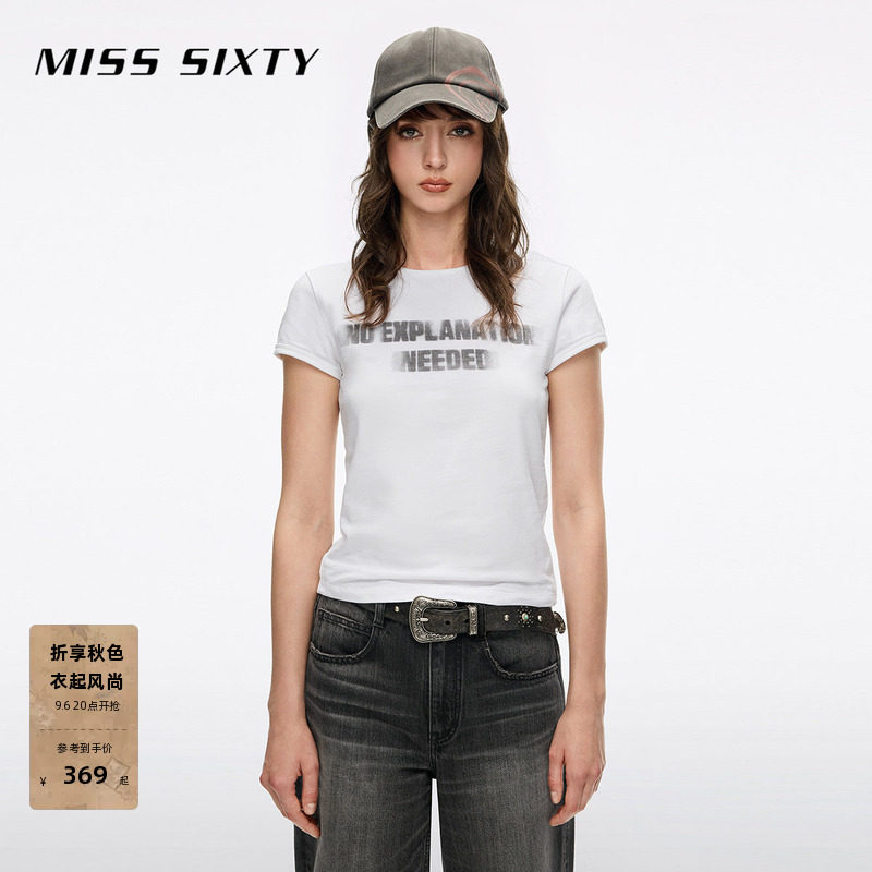 MissSixty晕染印花T恤图片