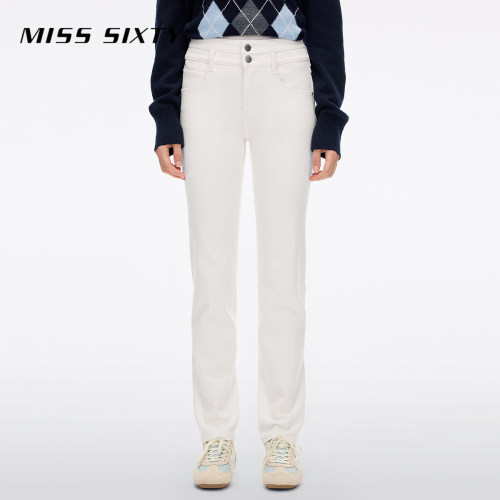 MissSixty双扣紧身牛仔裤