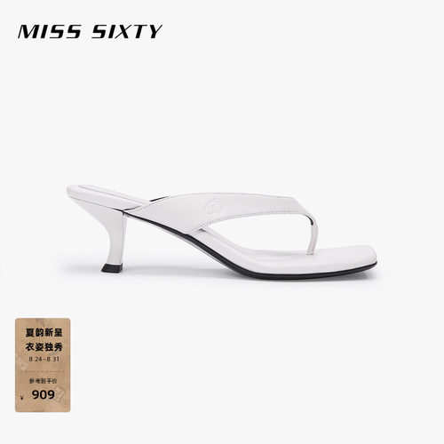 MissSixty皮革猫跟鞋