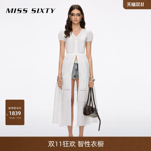 MissSixty绣花连衣裙