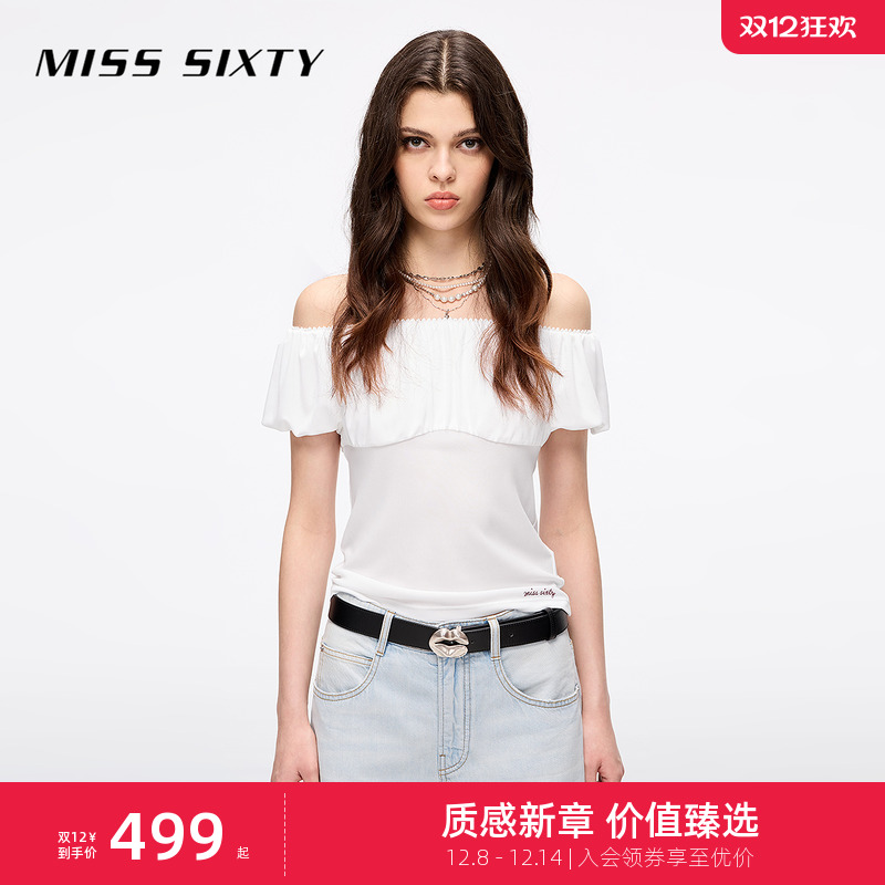 MissSixty性感一字肩T恤