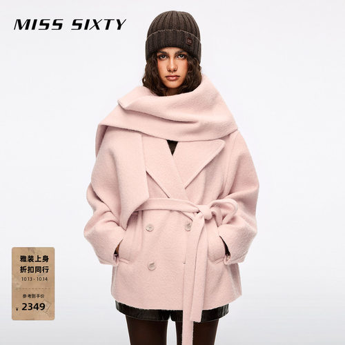 MissSixty羊驼毛呢外套