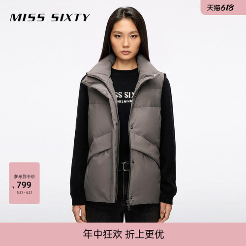 MissSixty立领羽绒背心