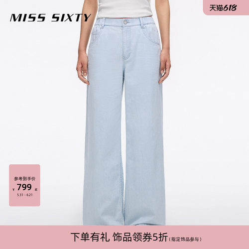 MissSixty阔腿牛仔裤
