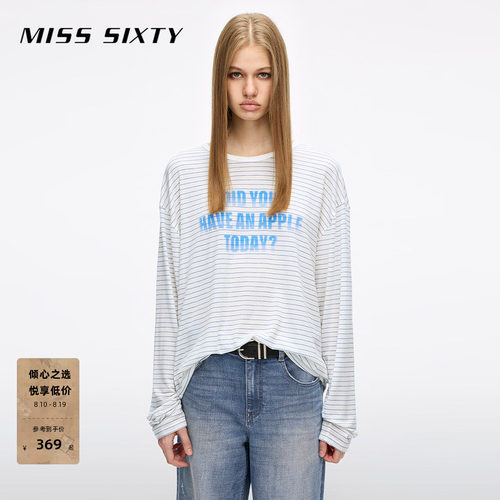 MissSixty印花长袖T恤