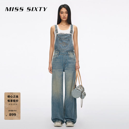 MissSixty牛仔连体背带裤