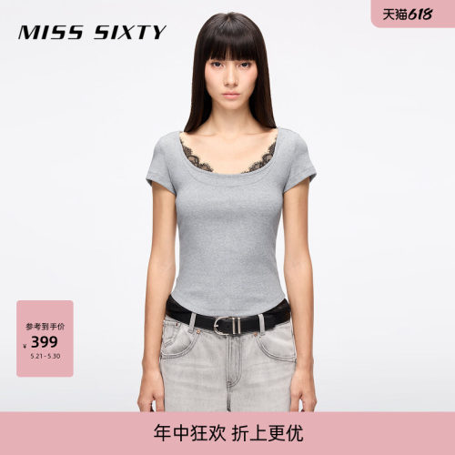 MissSixtyU领短袖T恤