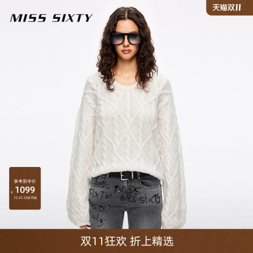 MissSixty马海毛混纺针织衫