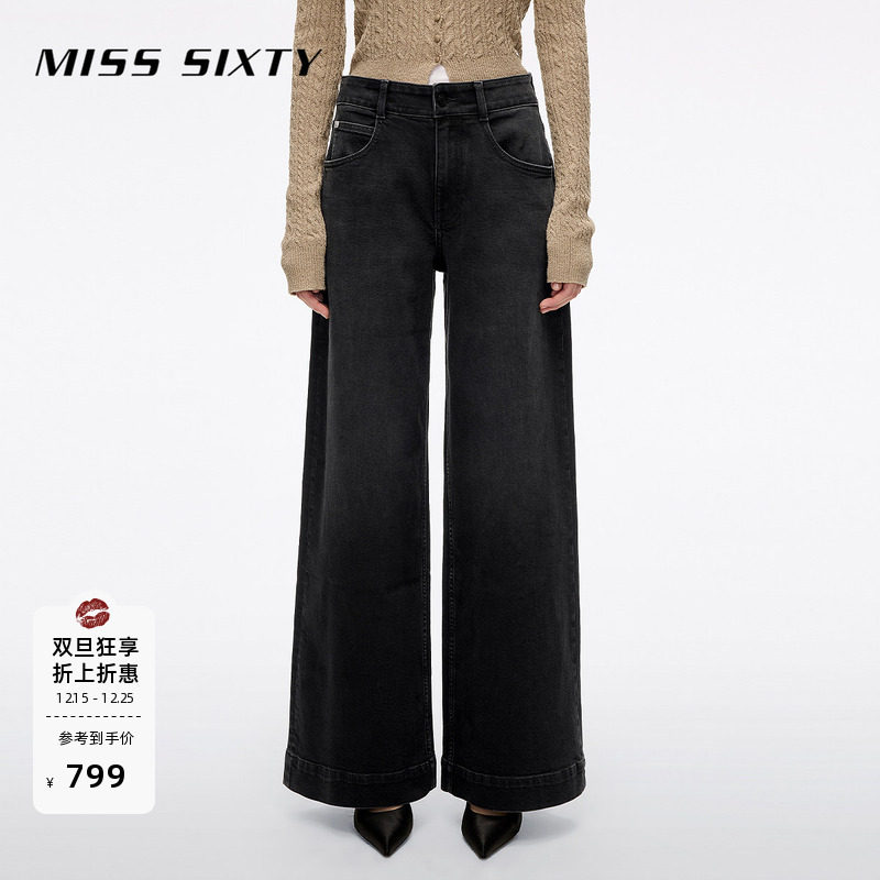 MissSixty阔腿牛仔裤
