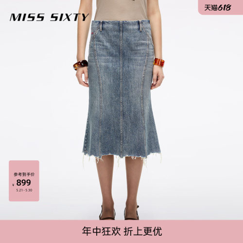 MissSixty鱼尾牛仔裙