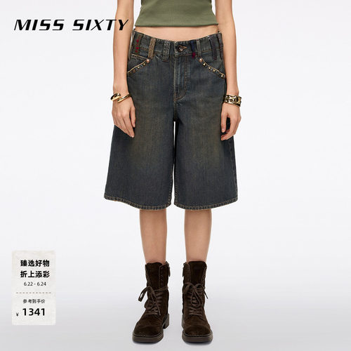 MissSixty多耳仔牛仔中裤