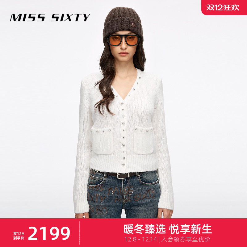 MissSixty马海毛混纺开衫