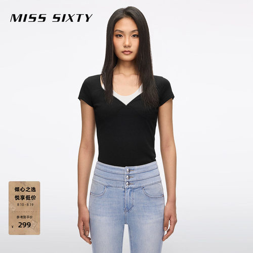 MissSixty假两件修身T恤