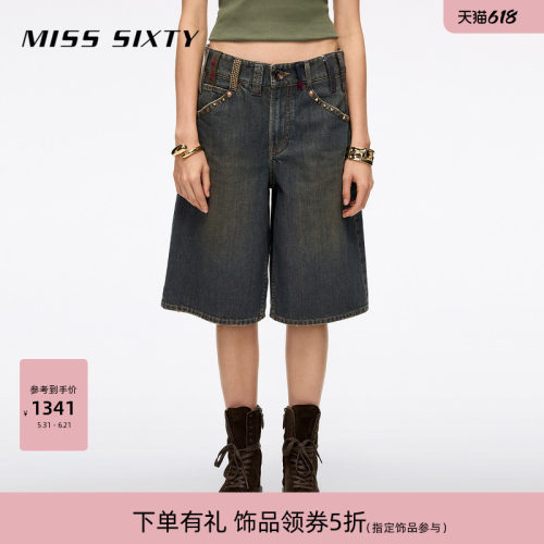 MissSixty多耳仔牛仔中裤