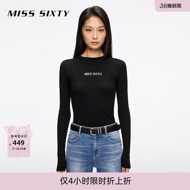 【限时折上折】【新年穿搭】Miss Sixty26春针织衫羊毛桑