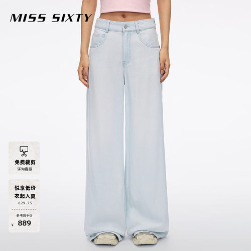 MissSixty阔腿牛仔裤