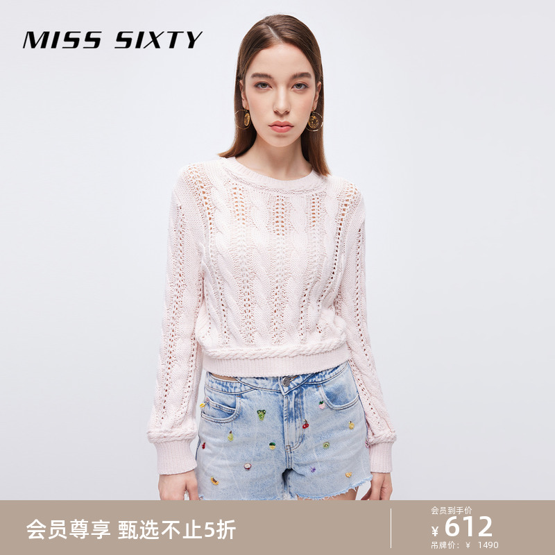 Miss Sixty毛衣女气质上衣...