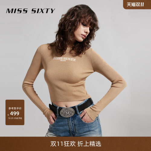 MissSixty圆领提花针织衫
