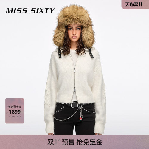 MissSixty钉珠针织开衫