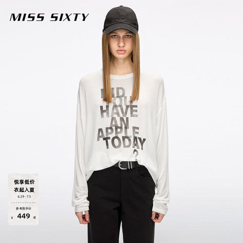 MissSixty印花设计T恤